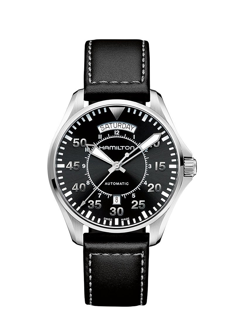 Khaki Aviation Pilot Day Date Auto