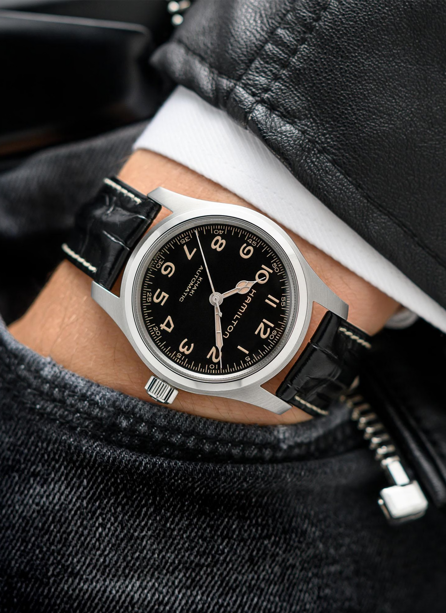 HAMILTON KHAKI FIELD MURPH AUTO