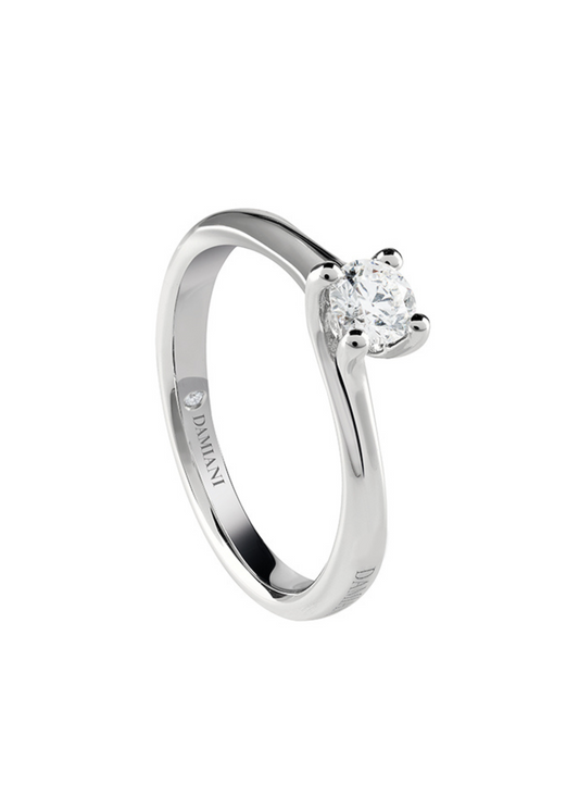 DAMIANI ANILLO ORO BLANCO Y DIAMANTES