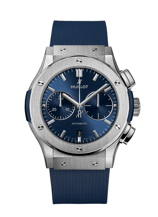 CLASSIC FUSIONCHRONOGRAPH TITANIUM BLUE
