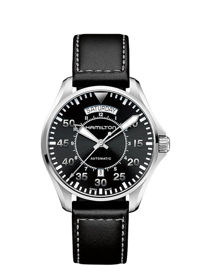 Khaki Aviation Pilot Day Date Auto