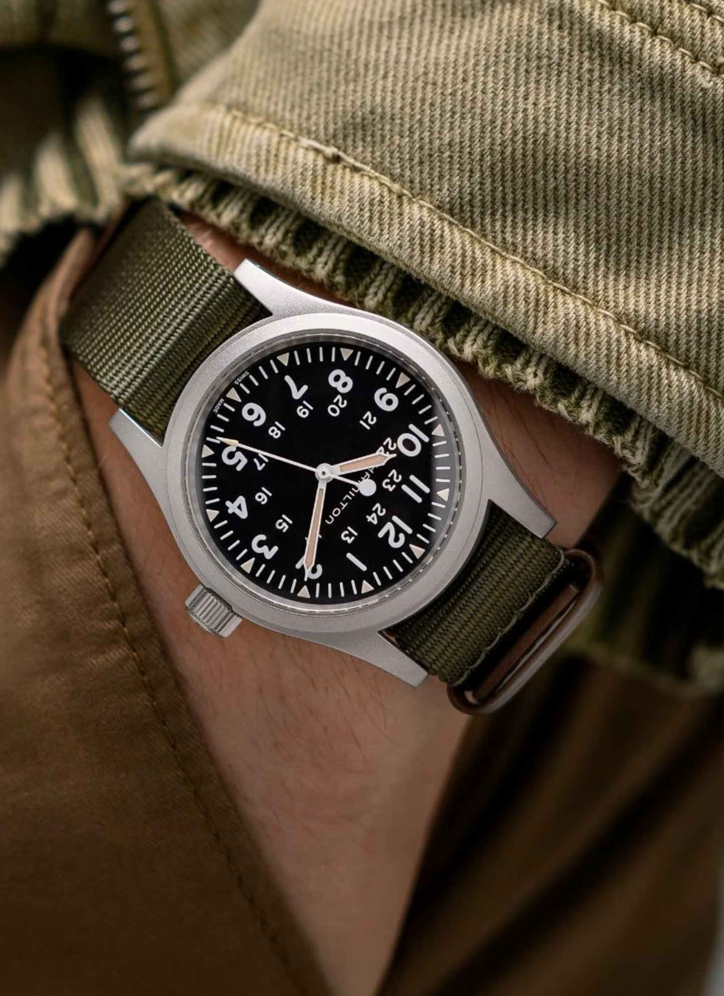 HAMILTON KHAKI FIELD MECHANICAL