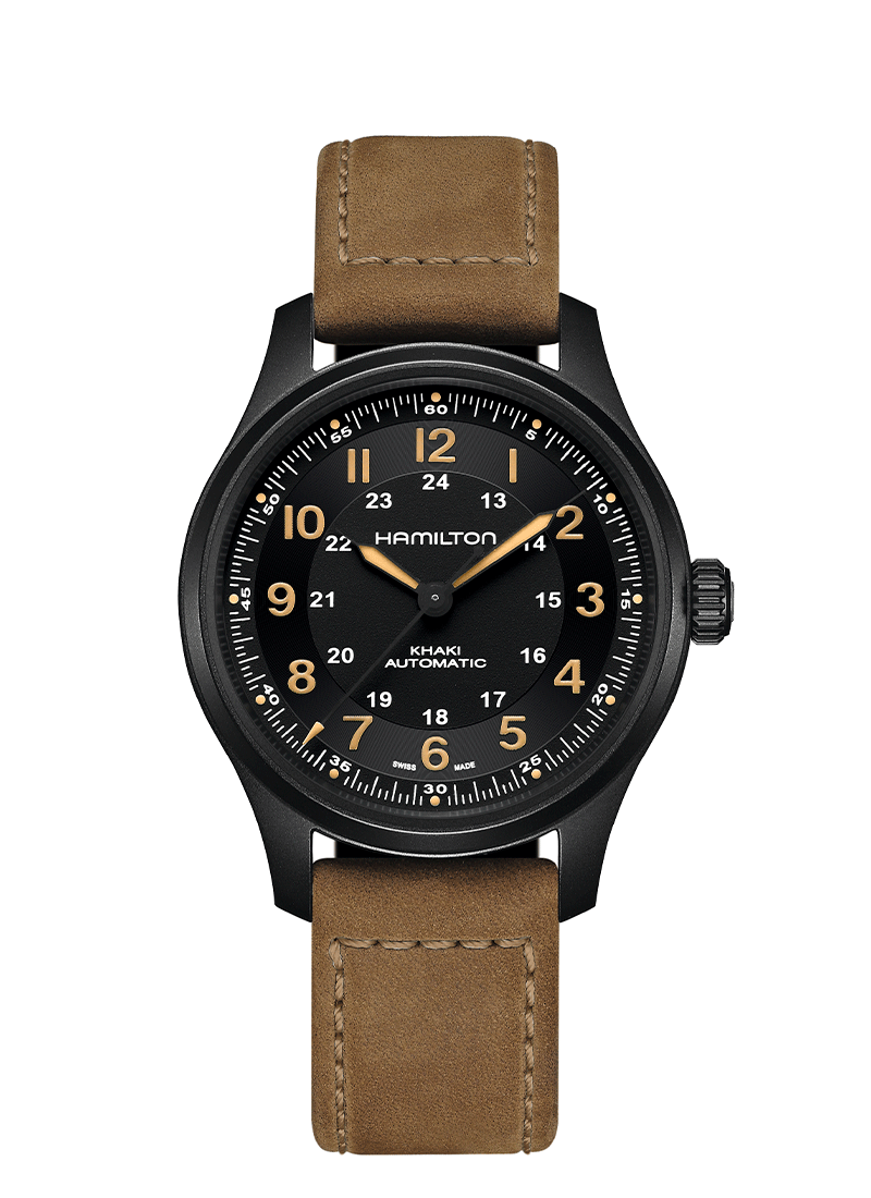 HAMILTON KHAKI FIELD TITANIUM
