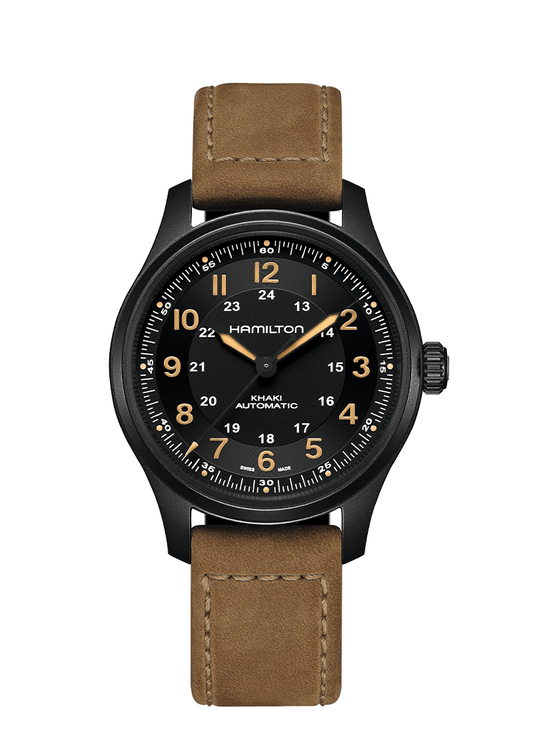 HAMILTON KHAKI FIELD TITANIUM