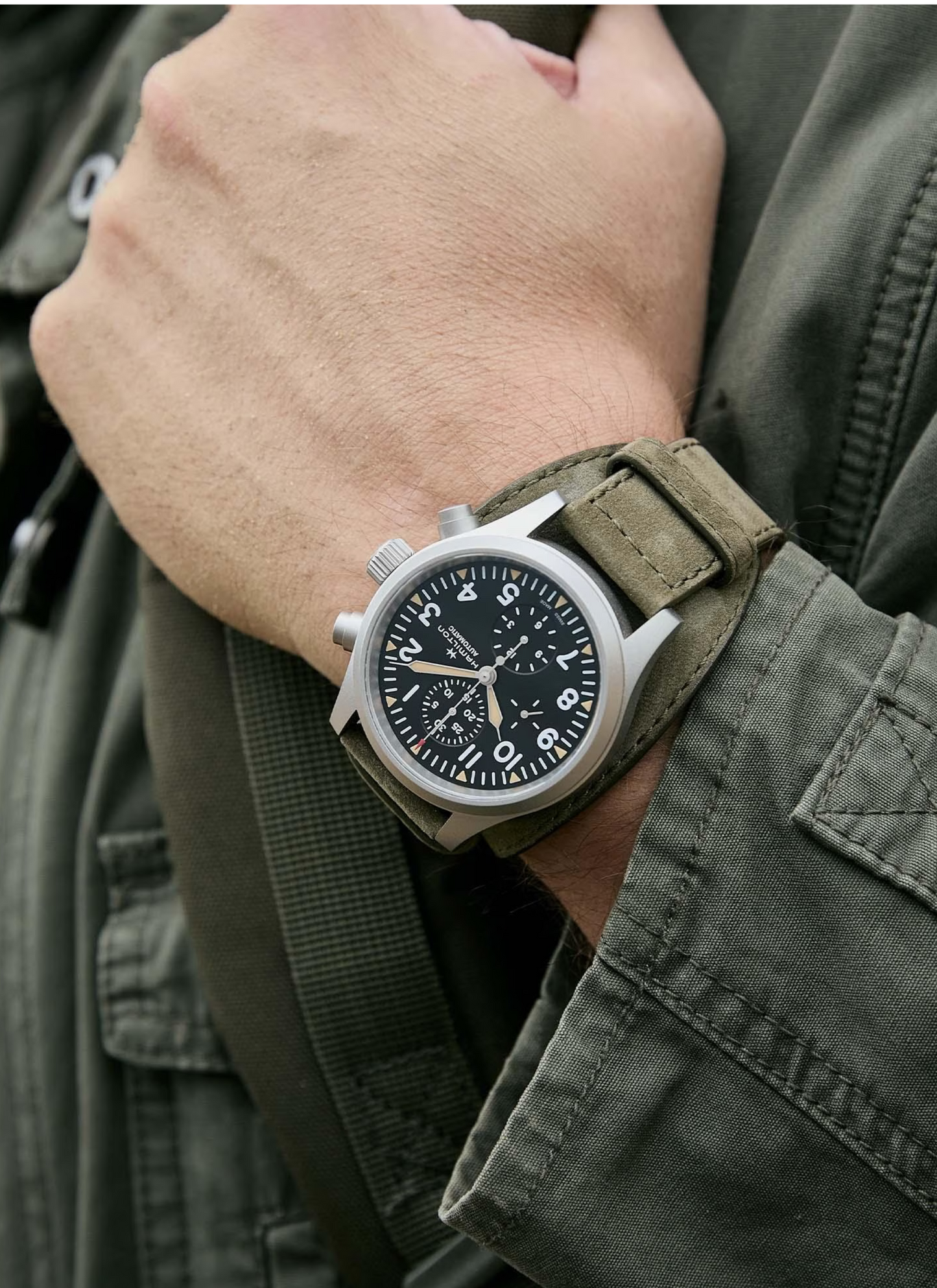 HAMILTON KHAKI FIELD
AUTO CHRONO