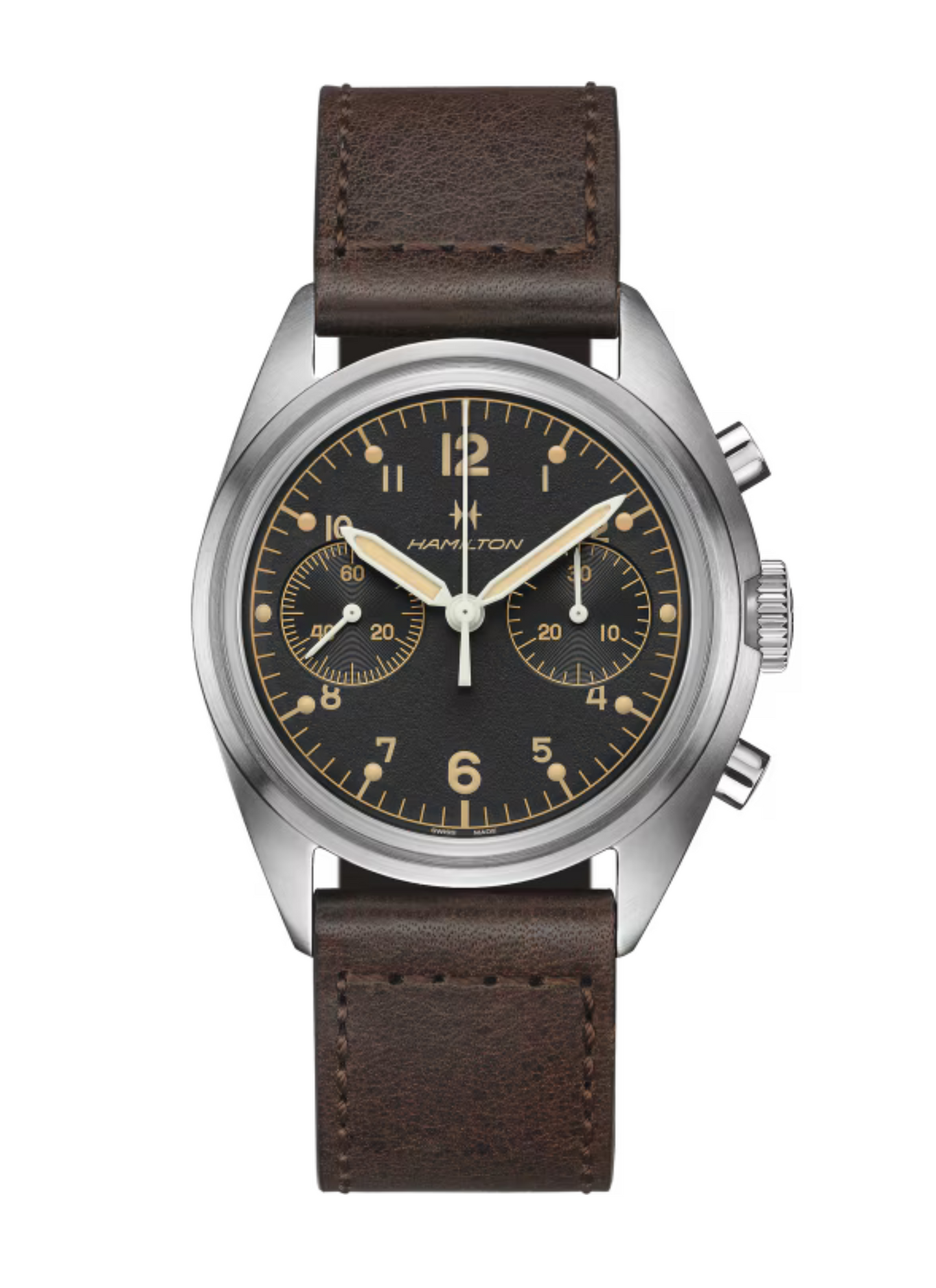 HAMILTON KHAKI AVIATION
PILOT PIONEER MECHANICAL CHRONO
