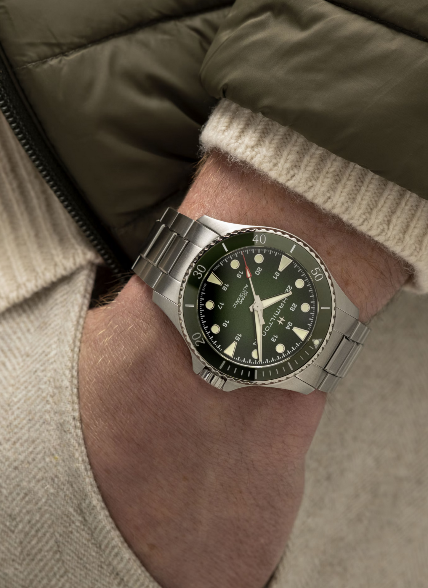 HAMILTON KHAKI NAVY
SCUBA AUTO