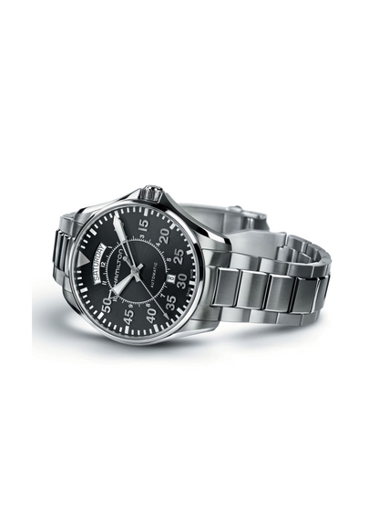 HAMILTON KHAKI AVIATION
PILOT DAY DATE AUTO