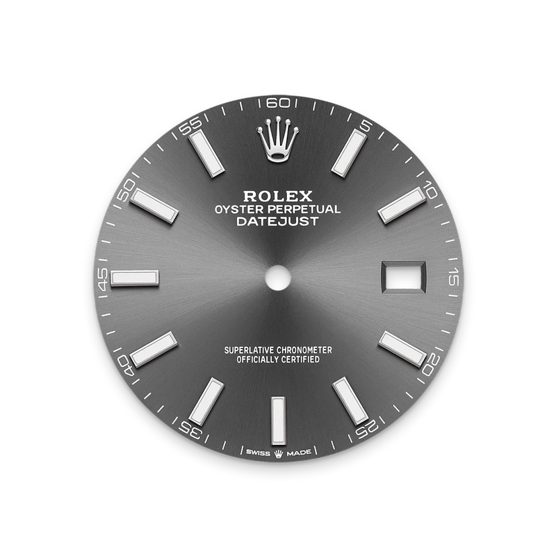 Rolex Datejust 41 Rolesor blanco —combinación de acero Oystersteel y oro blanco, M126334-0014