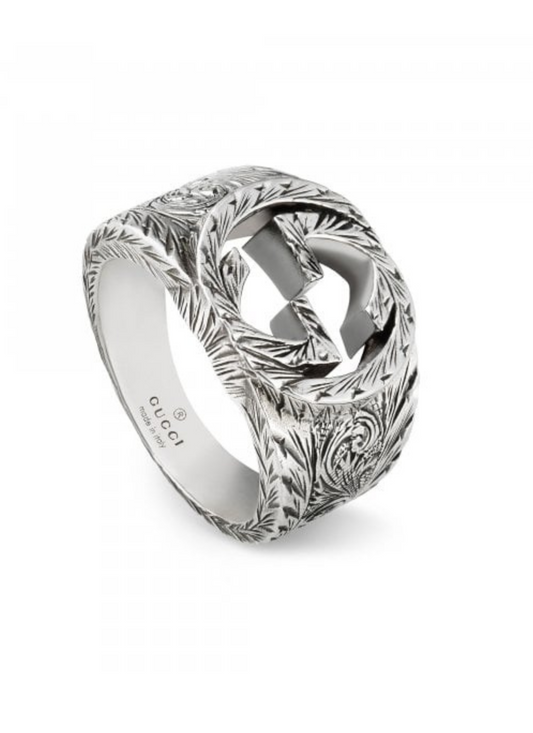 GUCCI ANILLO DE PLATA