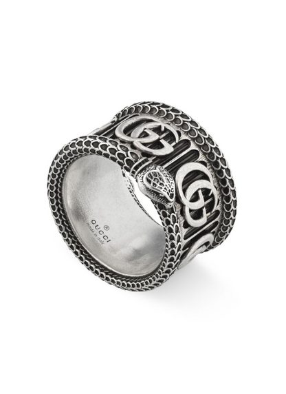GUCCI ANILLO PLATA
