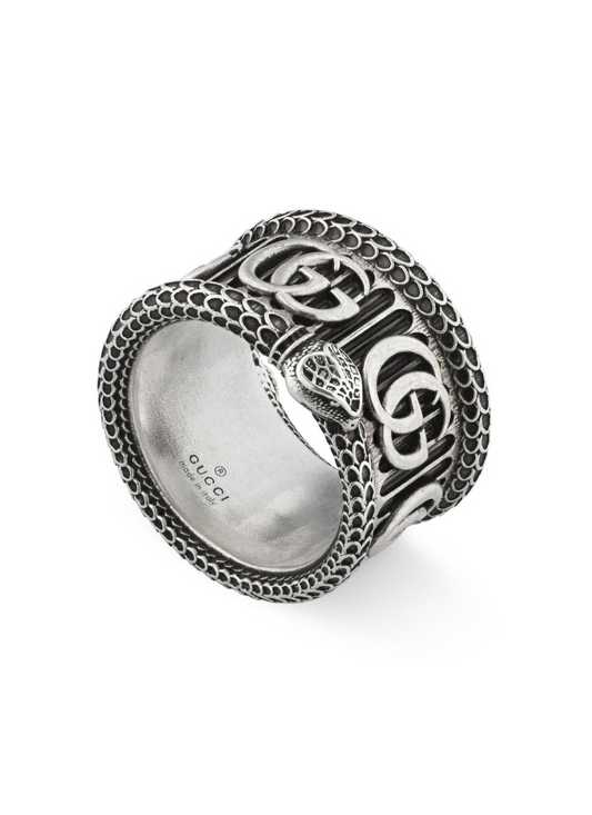 GUCCI ANILLO PLATA
