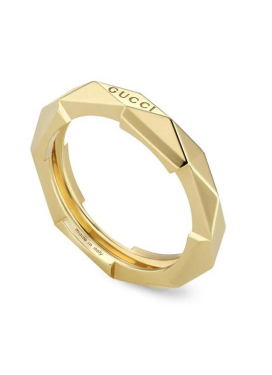 GUCCI ANILLO CON TACHUELAS LINK TO LOVE