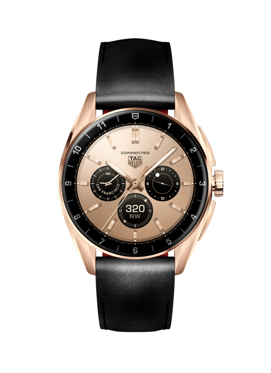 TAG HEUER CONNECTED
CALIBRE E4 GOLDEN BRIGHT EDITION