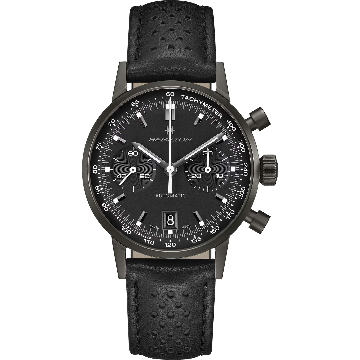 HAMILTON AMERICAN CLASSIC
INTRA-MATIC AUTO CHRONO FULL BLACK