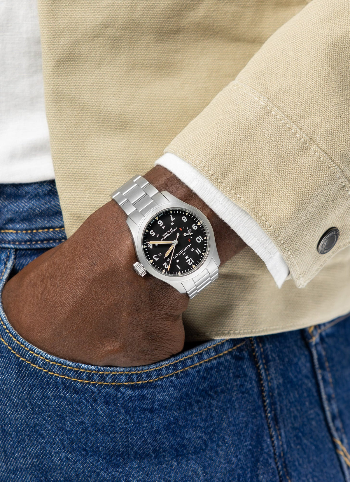 Hamilton Khaki Field Mechanical Power Reserve 40mm H69509130