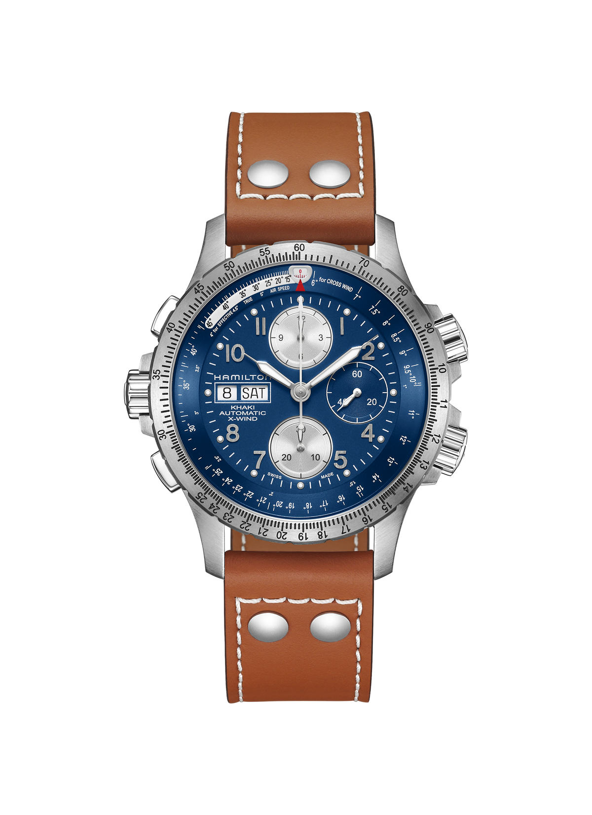 Hamilton Khaki Aviation X-Wind Day Date Auto Chrono H77506540