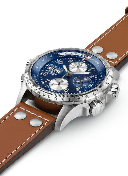 Hamilton Khaki Aviation X-Wind Day Date Auto Chrono H77506540