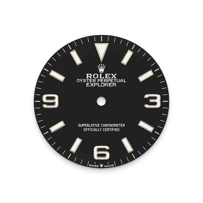 Rolex Explorer 36 Rolesor amarillo —combinación de acero Oystersteel y oro amarillo, M124273-0001