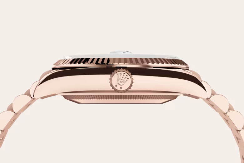Rolex Day-Date 36 Oro Everose de 18 quilates, M128235-0041