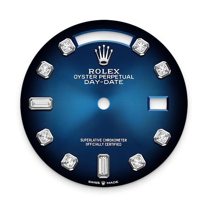 Rolex Day-Date 36 Oro blanco de 18 quilates, M128399TBR-0007