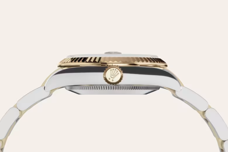 Rolex Datejust 31 Rolesor amarillo —combinación de acero Oystersteel y oro amarillo, M278273-0001